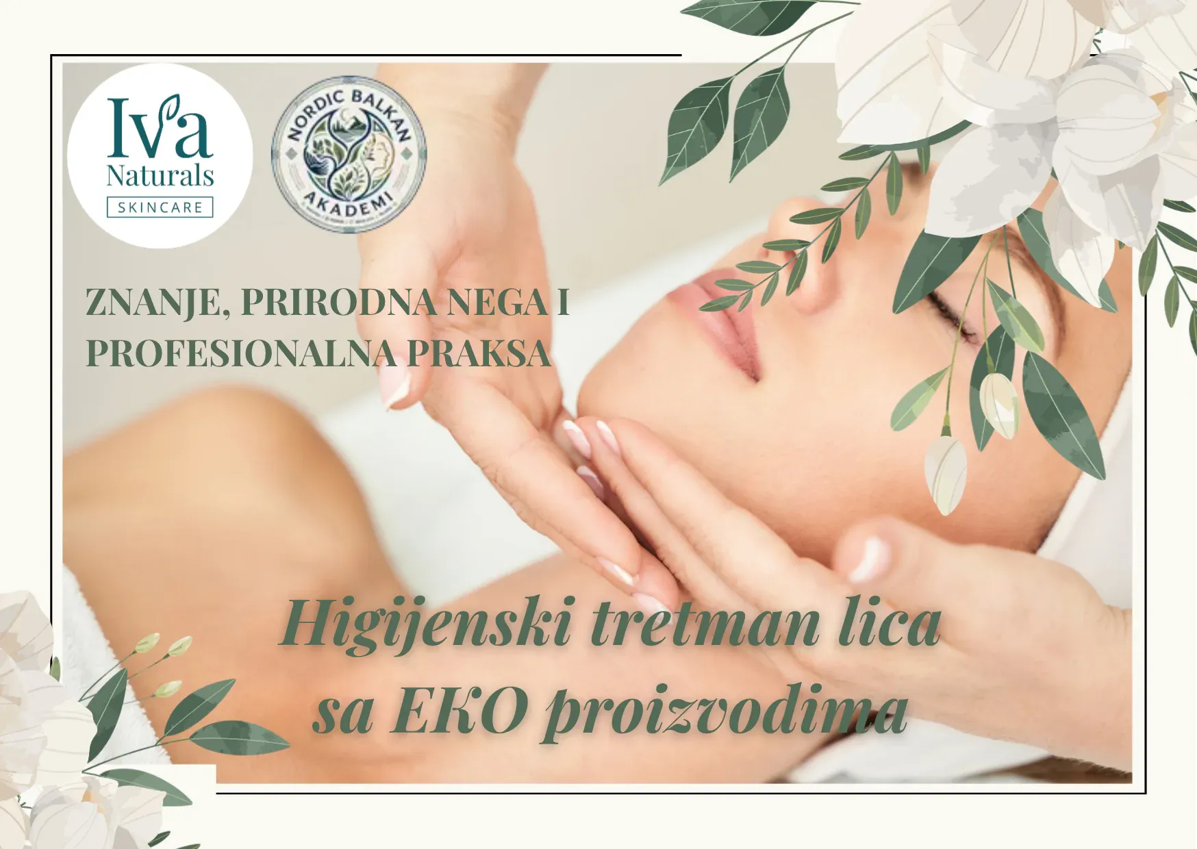 Higijenski tretman lica sa EKO proizvodima